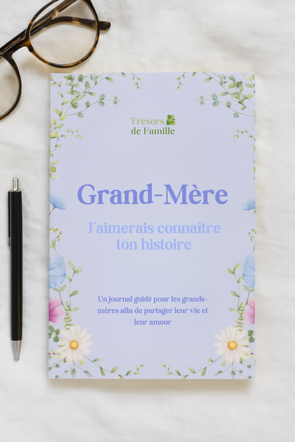 Journal Guidé – Les Souvenirs de Grand-Mère