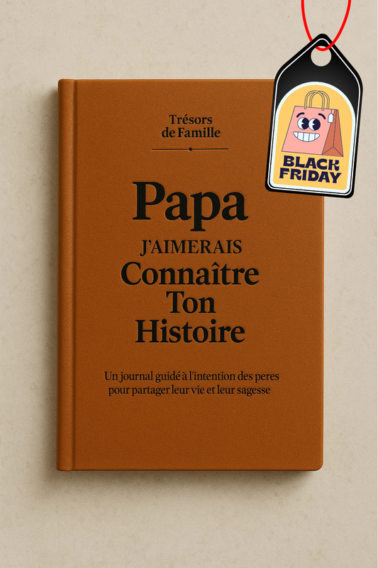 Journal Guidé – Les Souvenirs de Papa 🤎 BLACK FRIDAY -50 % 🤎
