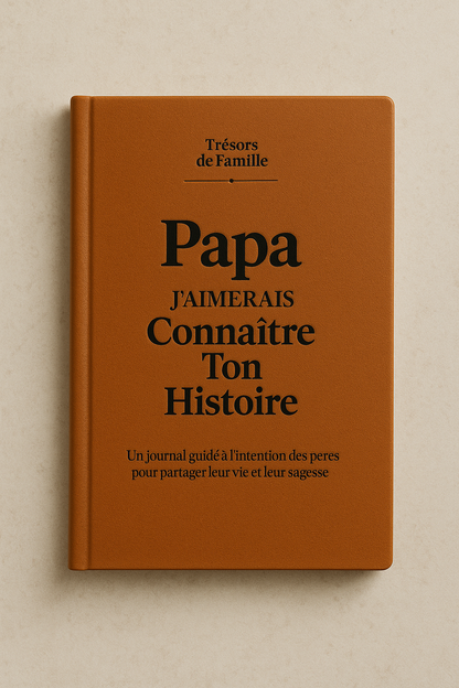 Journal Guidé – Les Souvenirs de Papa