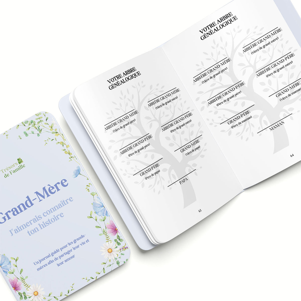 Journal Guidé – Les Souvenirs de Grand-Mère