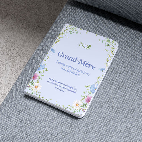 Journal Guidé – Les Souvenirs de Grand-Mère