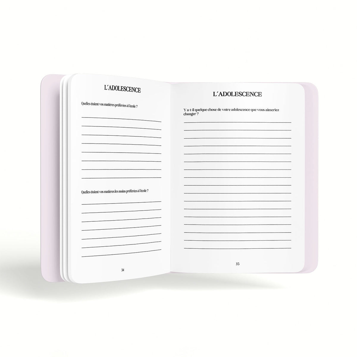 Journal Guidé – Les Souvenirs de Maman
